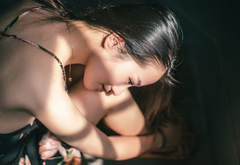 素雅溫婉知性美女意境寫真（3）
