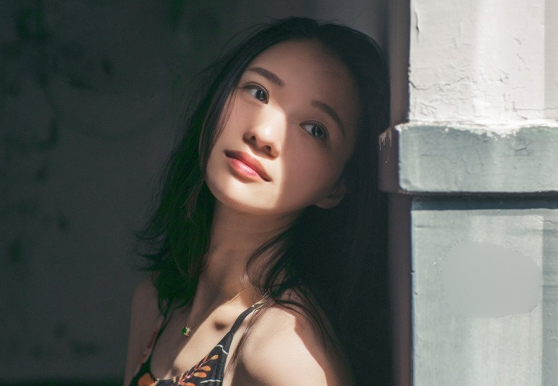 素雅溫婉知性美女意境寫真（1）